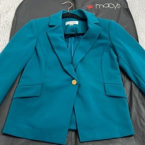 Teal CK blazer, worn 1x!